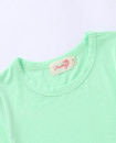Girls 2T-10Y Summer Bamboo Twirl Dress Short Sleeve Mint Green